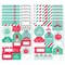 Big Dot of Happiness Elf Squad - Assorted Kids Elf Christmas and Birthday Party Gift Tag Labels - To and From Stickers - 12 Sheets - 120 Stickers